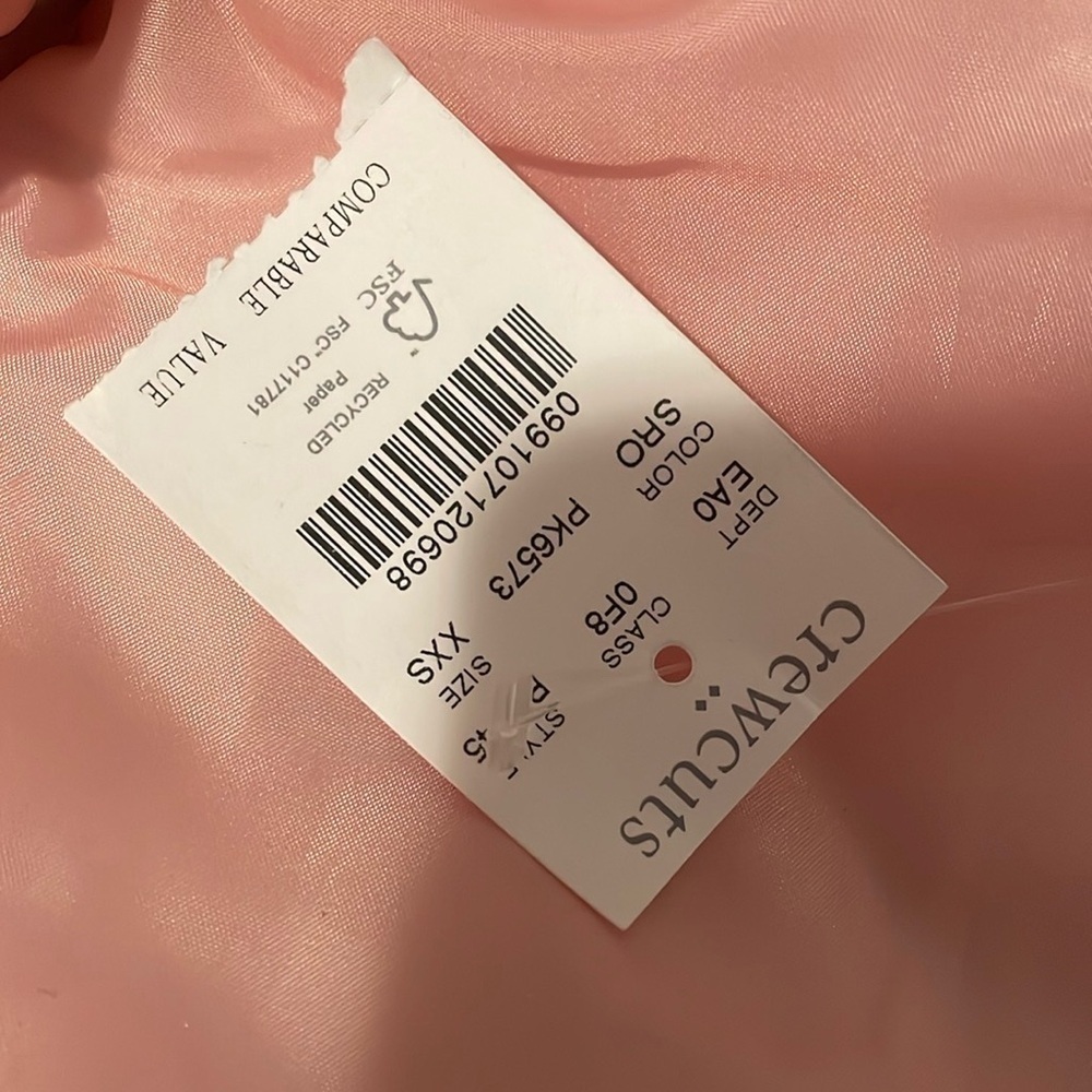 Crewcuts J.Crew Girls coral pink Quilted zipper vest - Picture 6 of 10